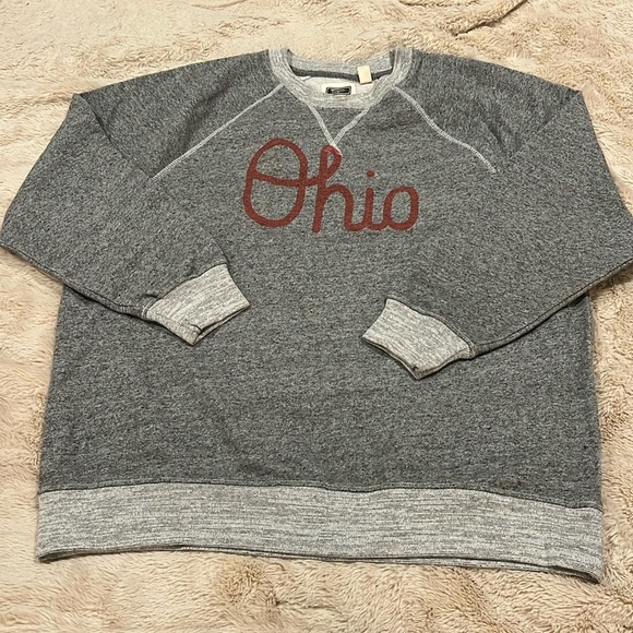 Size Medium: Unisex Script Ohio Tailgate Sweatshirt - Picture 1 of 3